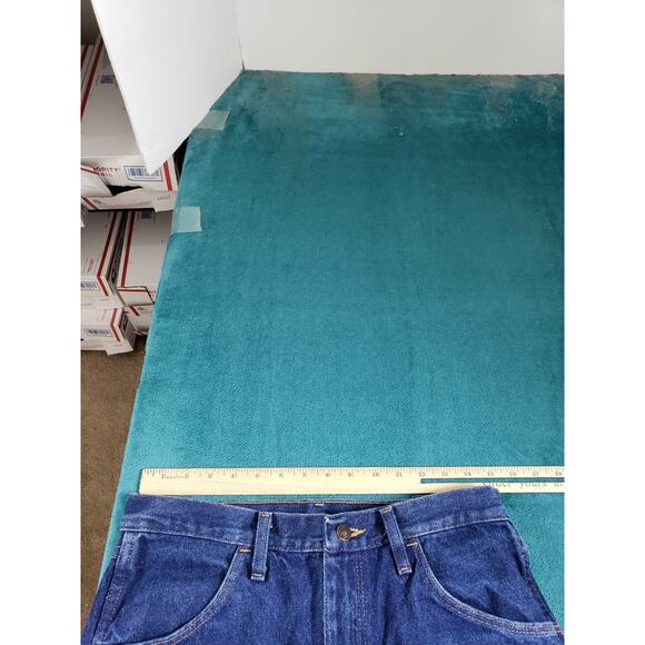 Rustlers Jeans Size 31x30 Mens Blue Pants Denim Cotton Mid Rise Work Straight - Picture 8 of 12